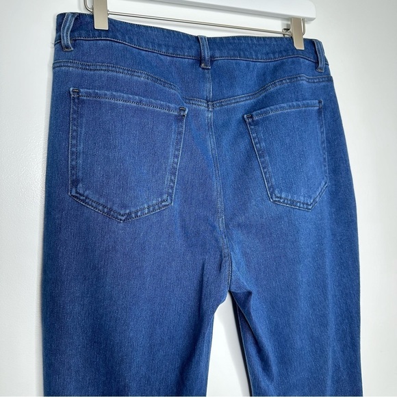 NWT Halara Washed Denim Bleached Blue Size Large - Picture 8 of 9